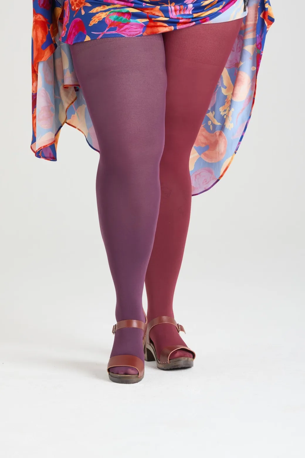 Duo Tights - Plurgundy