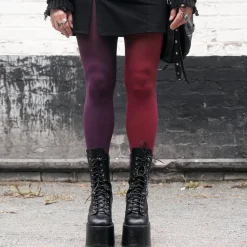 Duo Tights - Plurgundy