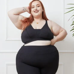 Everyday Ribbed Bra - Black