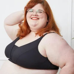 Everyday Ribbed Bra - Black