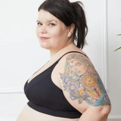 Everyday Ribbed Bra - Black