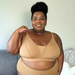 Everyday Ribbed Bra - Caramel