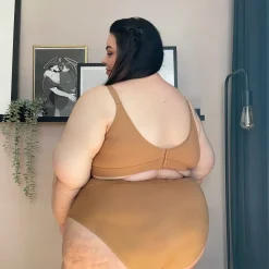 Everyday Ribbed Bra - Caramel