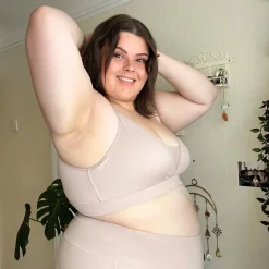 Everyday Ribbed Bra - Milk Bottle