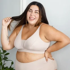 Everyday Ribbed Bra - Milk Bottle