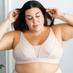 Everyday Ribbed Bra - Milk Bottle