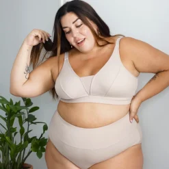 Everyday Ribbed Bra - Milk Bottle