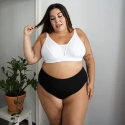 Everyday Ribbed Bra - White