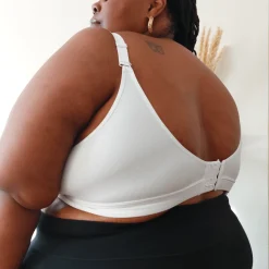 Everyday Ribbed Bra - White