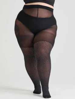 Faux Thigh High Tights - Bob