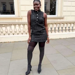 Faux Thigh High Tights - Bob