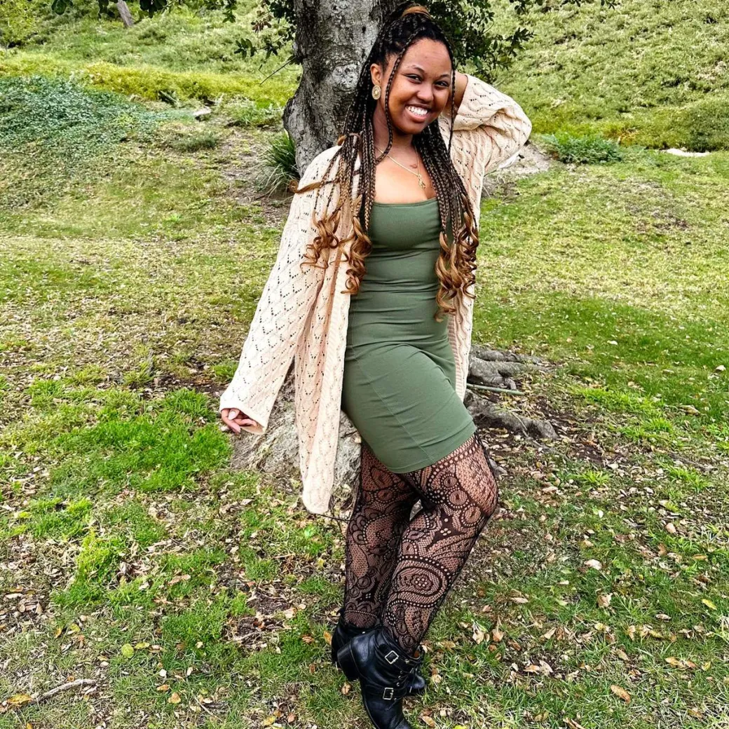 Fishnets - Botanic - Black