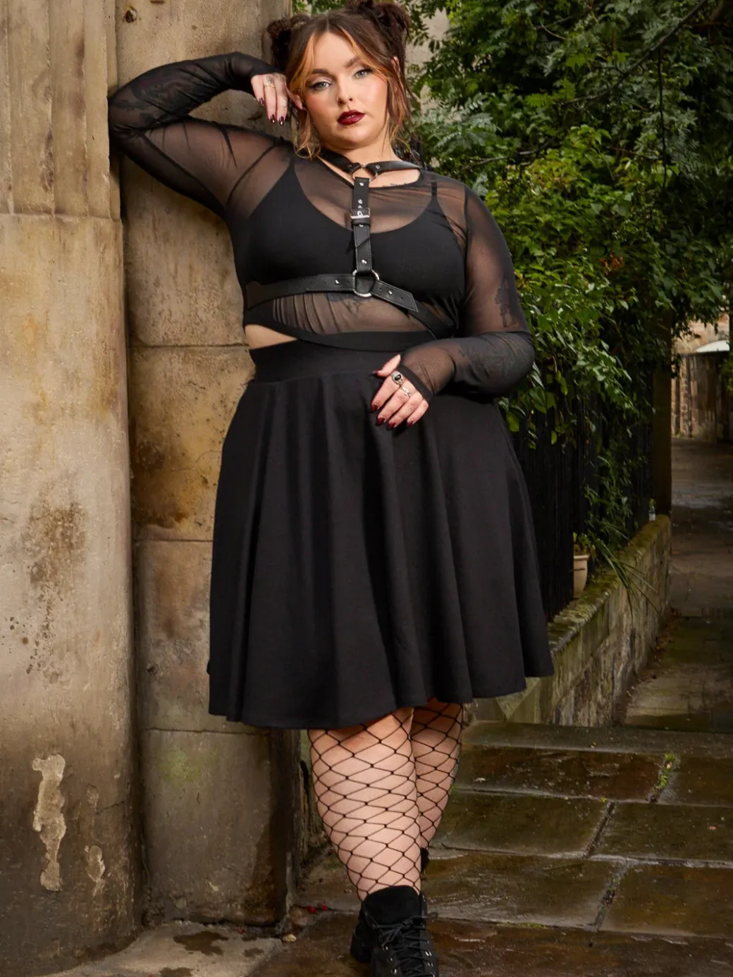 Flare Skirt - Black (V2)
