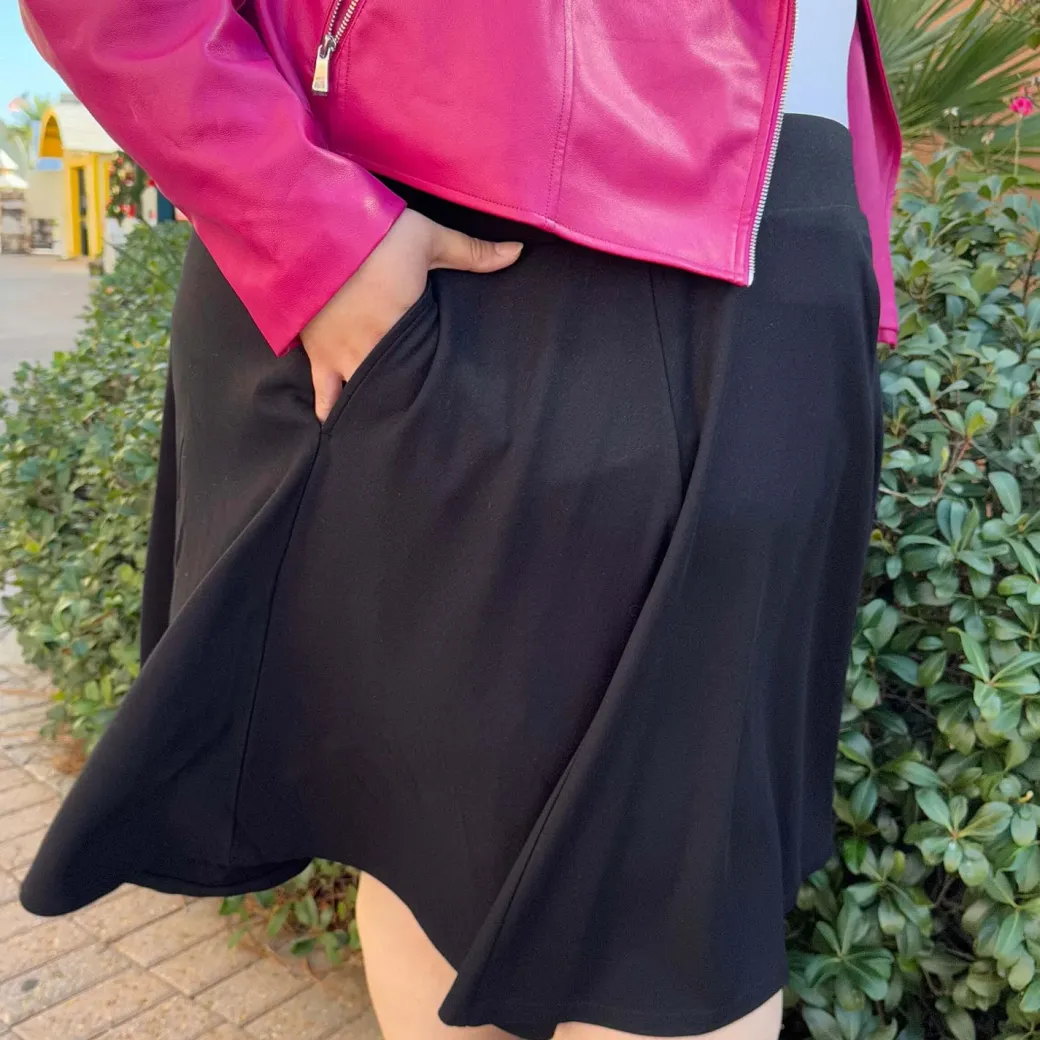 Flare Skirt - Black (V2)