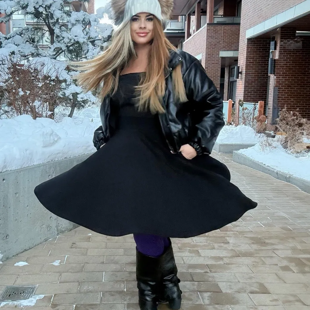 Flare Skirt - Black (V2)
