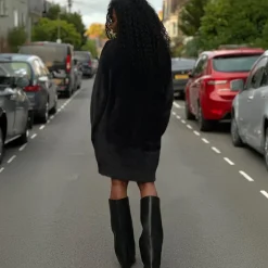 Fluffy Cardigan - Black