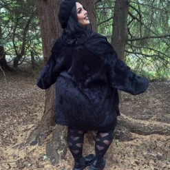 Fluffy Cardigan - Black