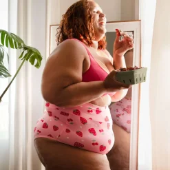 Fruity Super High Waist Knickers – Pink Lady