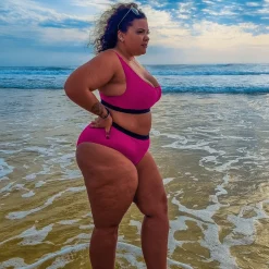 Hasta La Vista Bikini Bottoms - Hot Pink