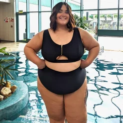 Hasta La Vista Bikini Top - Black
