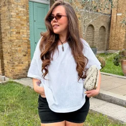 Ida Cotton Gauze T-Shirt - White