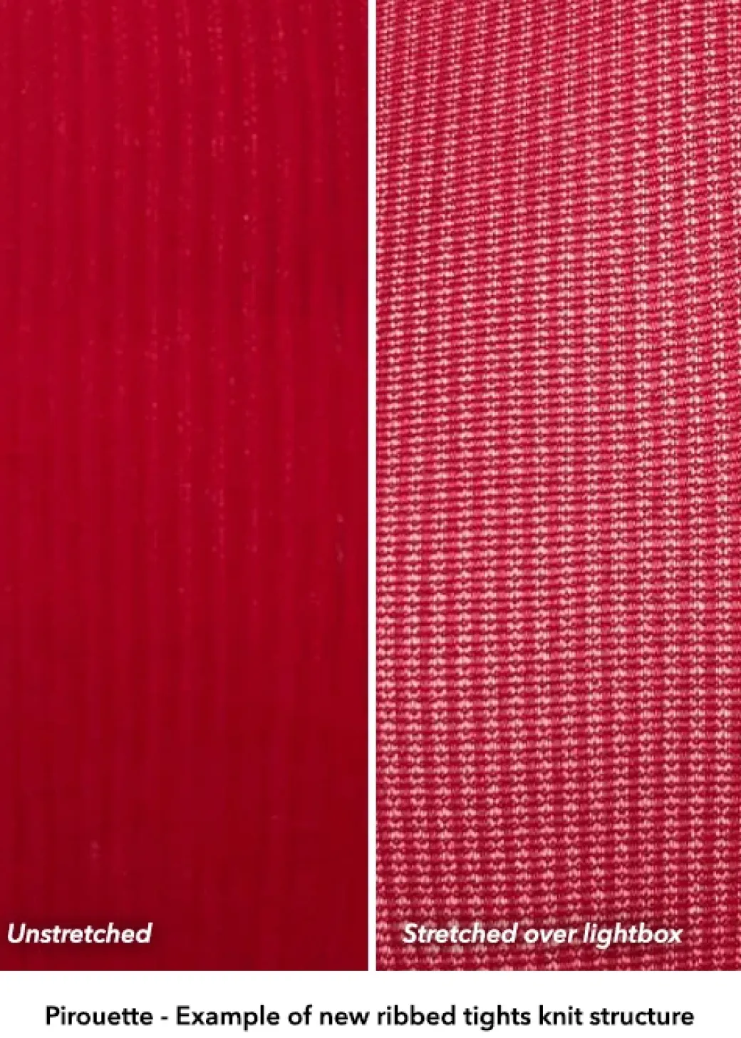 Ionic Ribbed Tights - Pirouette