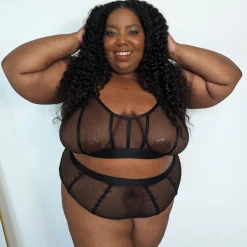 Kitty Fishnet Knickers