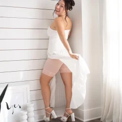 Lace Stay Cool Chub Rub Shorts - Ballet Pink