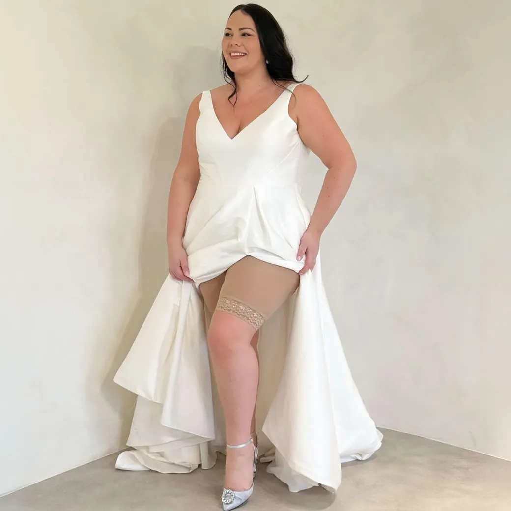 Lace Stay Cool Chub Rub Shorts - Blissful
