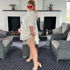 Lace Stay Cool Chub Rub Shorts - Blissful