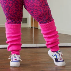 Leg Warmers - Neon Pink