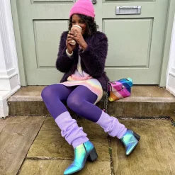 Leg Warmers - Periwinkle