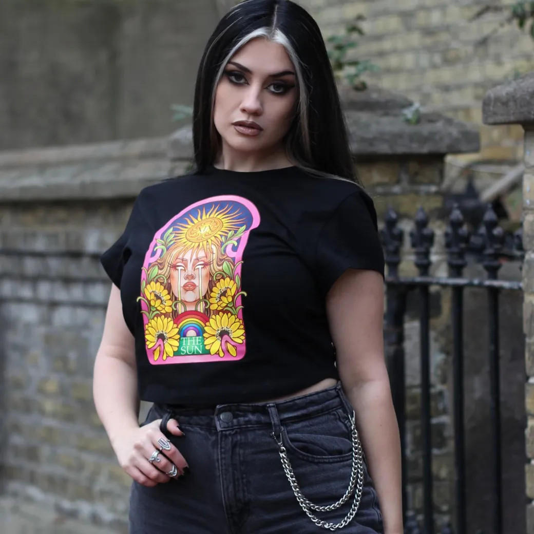 Major Arcana Baby Tee - XIX The Sun