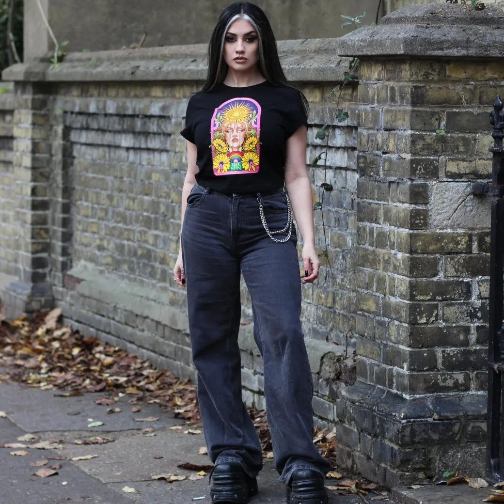 Major Arcana Baby Tee - XIX The Sun