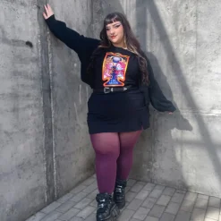 Major Arcana Baby Tee - XVIII The Moon
