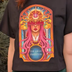 Major Arcana Boxy Tee - II The High Priestess