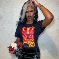 Major Arcana Boxy Tee - XV The Devil
