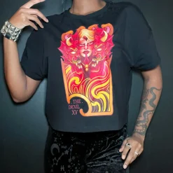 Major Arcana Boxy Tee - XV The Devil