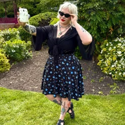 Malocchio Flare Skirt