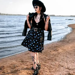 Malocchio Flare Skirt