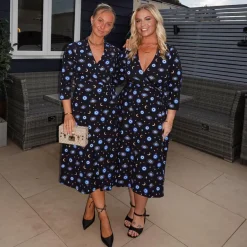 Malocchio Wrap Dress