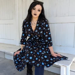 Malocchio Wrap Dress