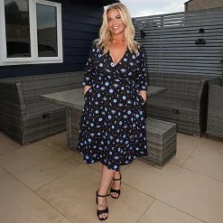 Malocchio Wrap Dress