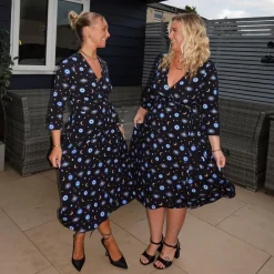Malocchio Wrap Dress