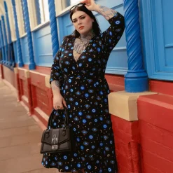 Malocchio Wrap Dress