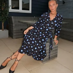 Malocchio Wrap Dress