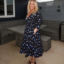 Malocchio Wrap Dress