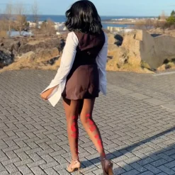 Manifest Sheer Tights - Praline