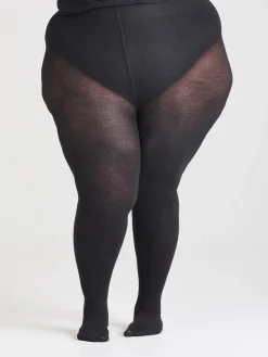 Merino Wool Tights - Black