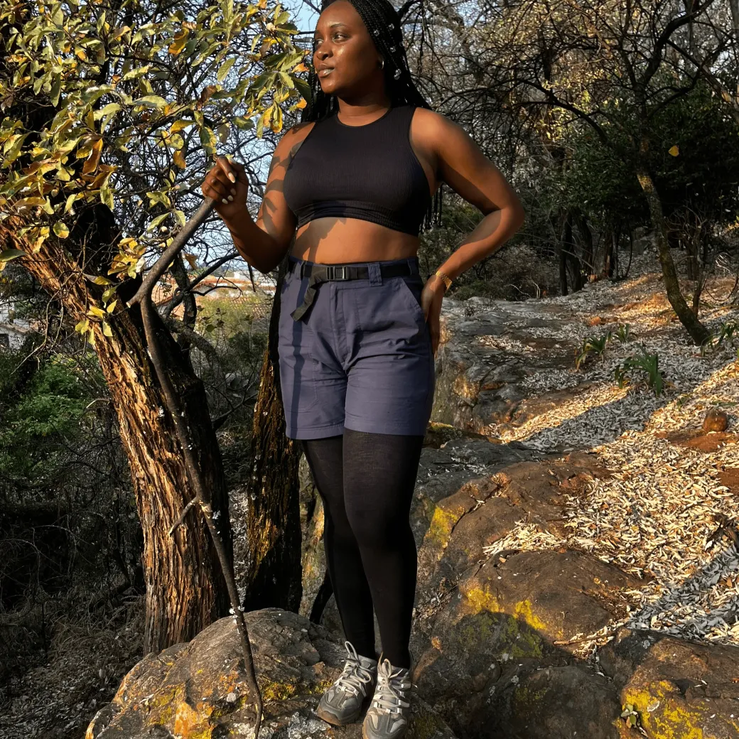 Merino Wool Tights - Black